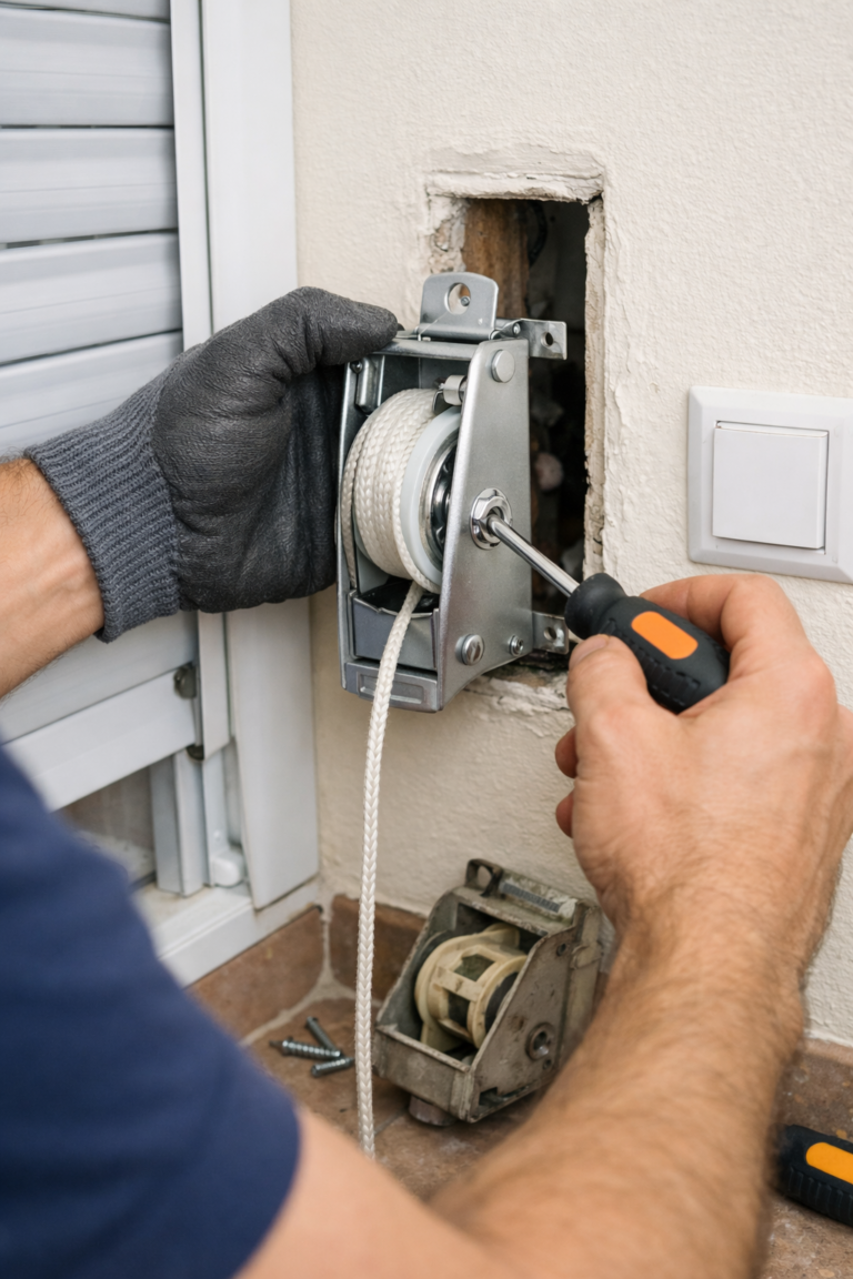 Cambio de Recogedor de Persiana